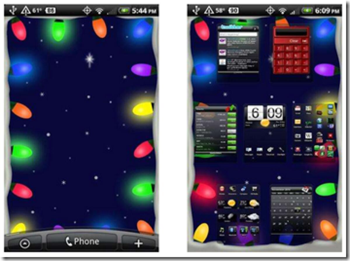 Christmas Lights LiveWallpaper | Sfondi Gratis Android - 