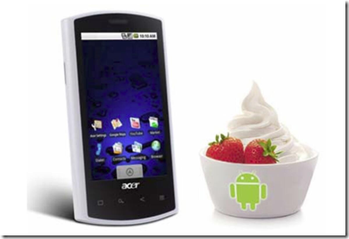 Installare Android Froyo 2.2 su Acer Liquid A1 - 