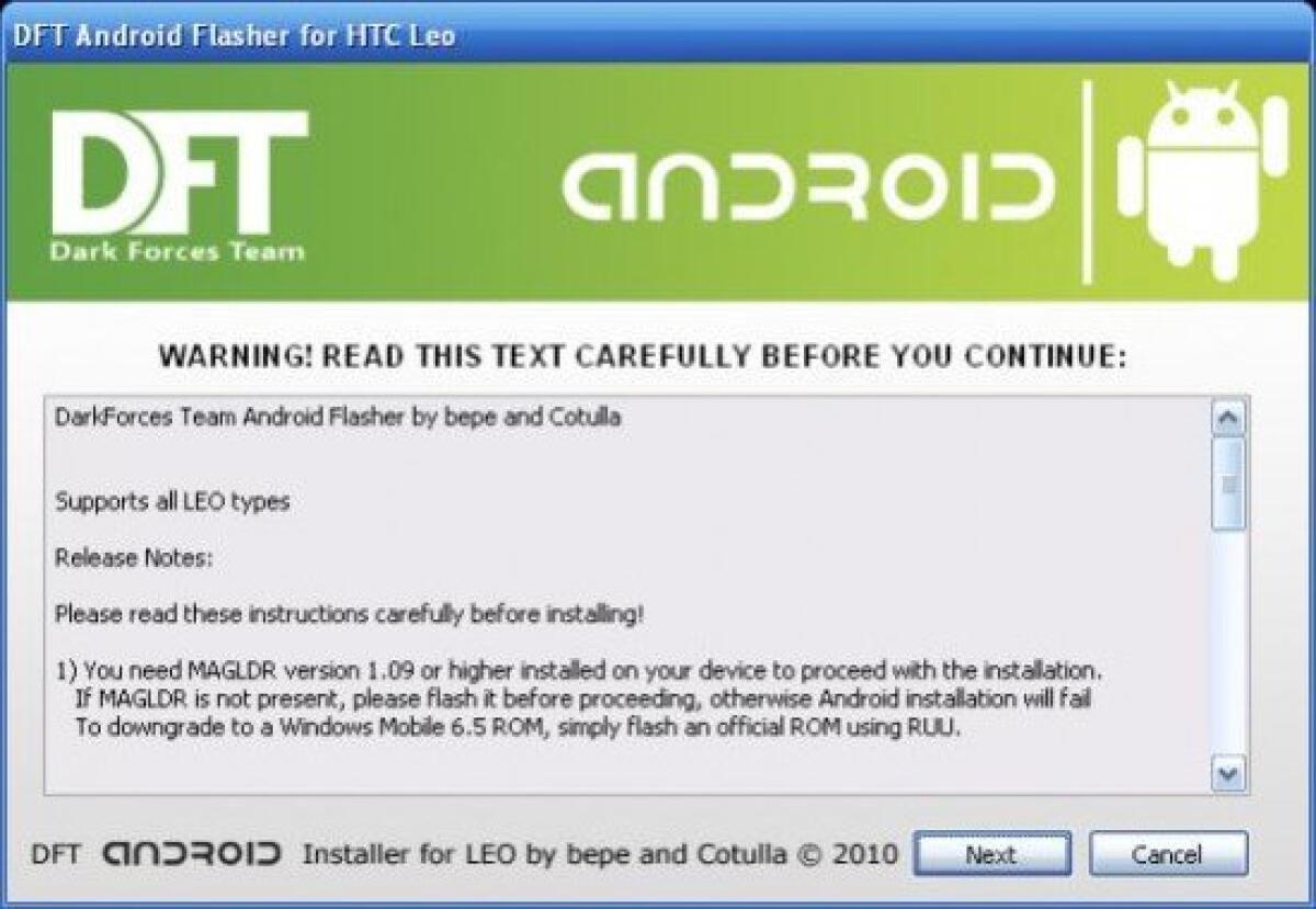 HTC HD2: come installare Android Froyo 2.2 nativo sulla NAND [Aggiunta Guida Video] - 