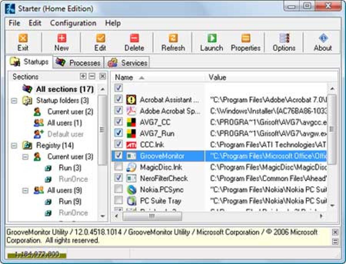 Codestuff Starter, velocizzare l’avvio di Windows e disattivare i programmi in avvio automatico - 