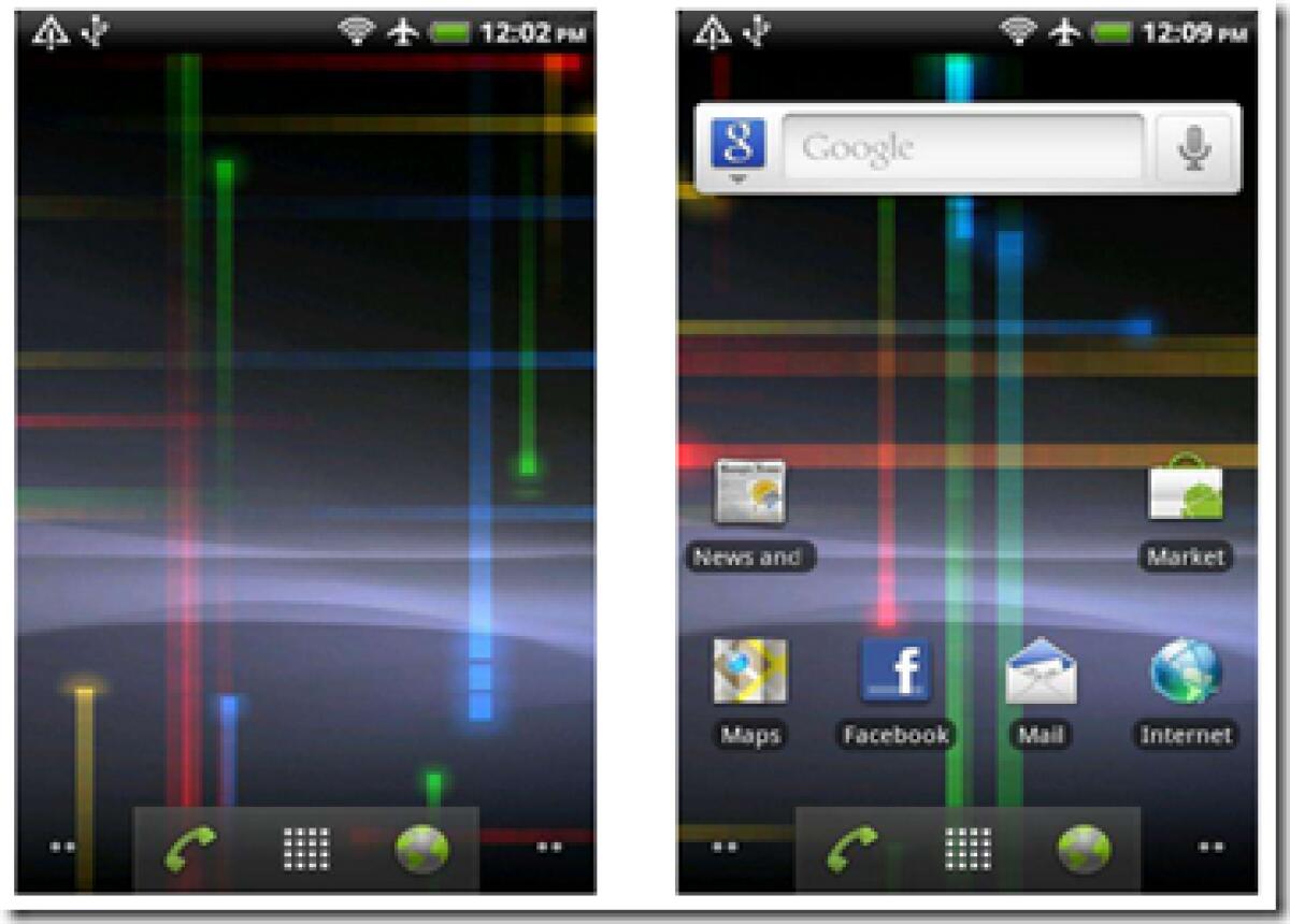 Download Live Wallpaper di Android Gingerbread 2.3 per tutti, direttamente dal Market - 