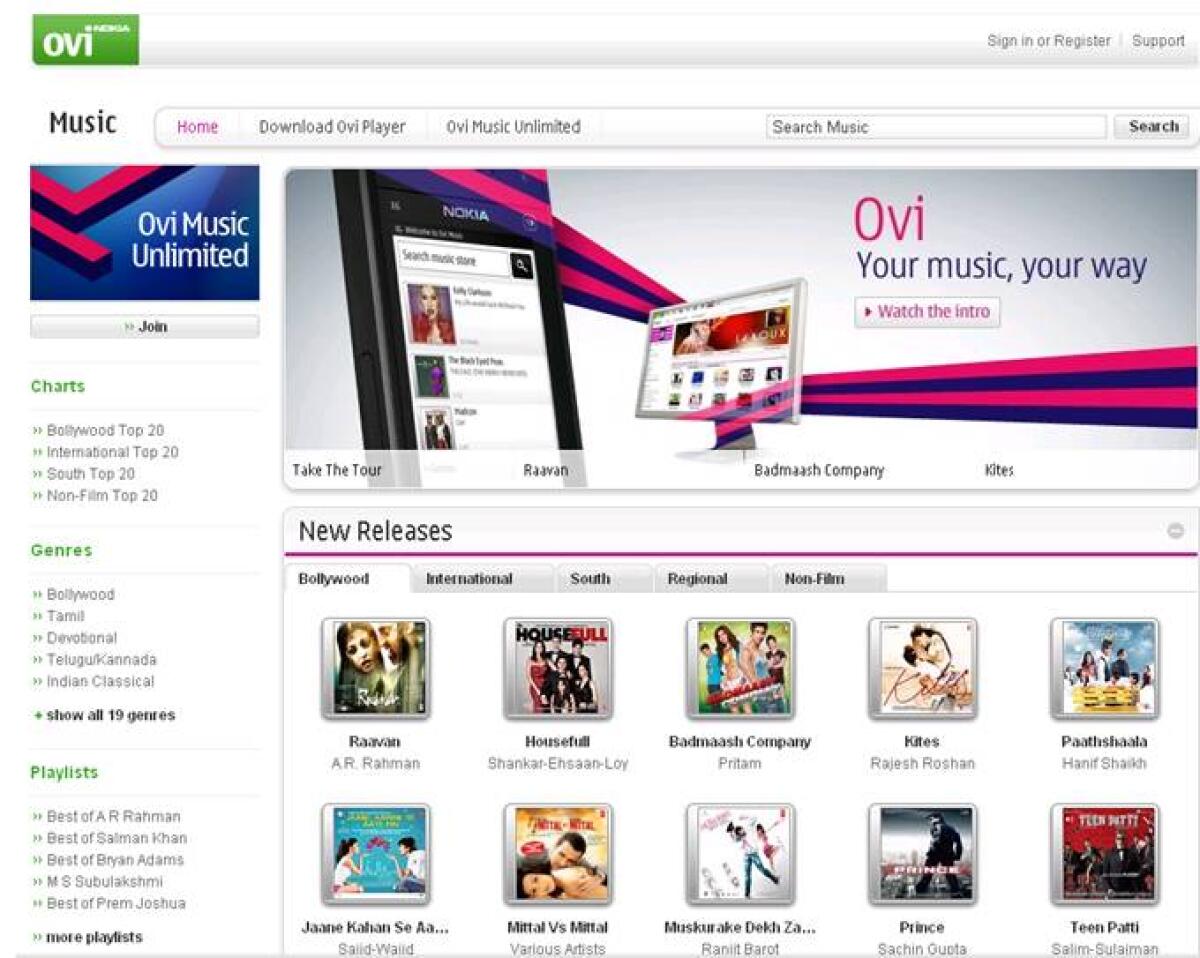 Nokia Ovi Music Unlimited: finisce l'era dei brani gratuiti - 