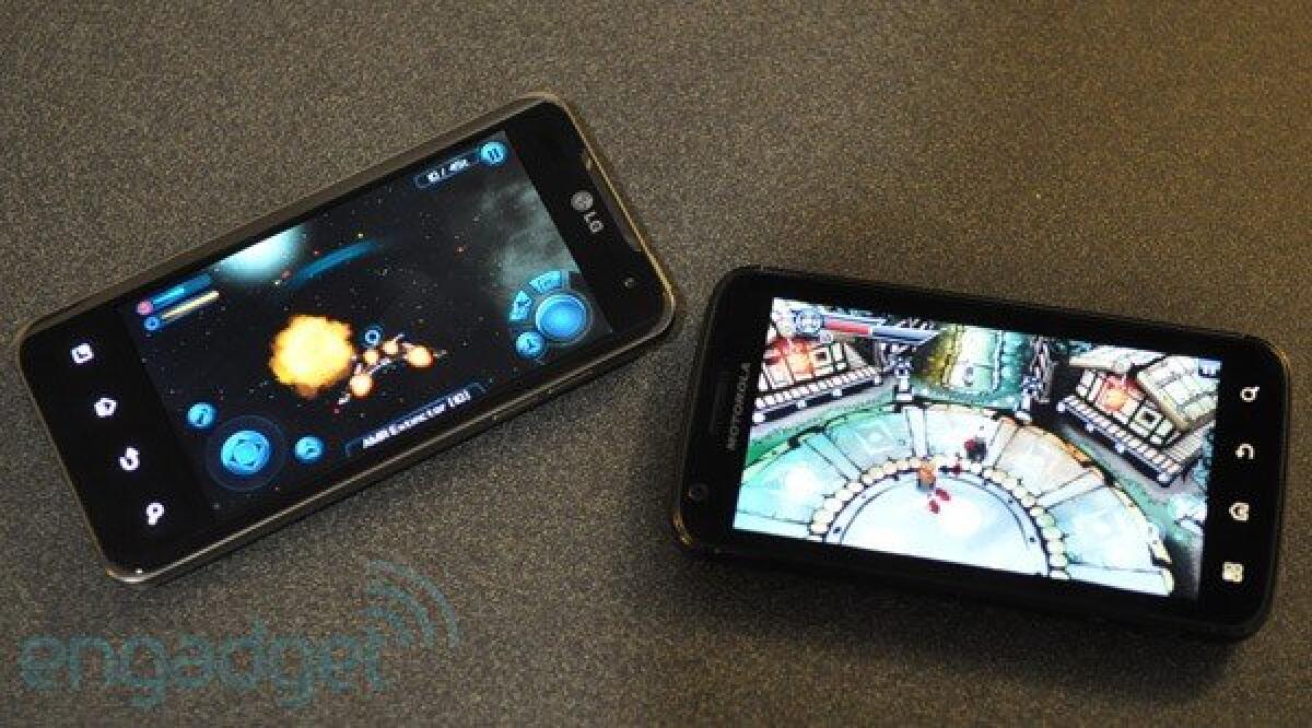 LG Optimus 2X con NVidia Tegra 2 ci mostra Galaxy On Fire 2 - 