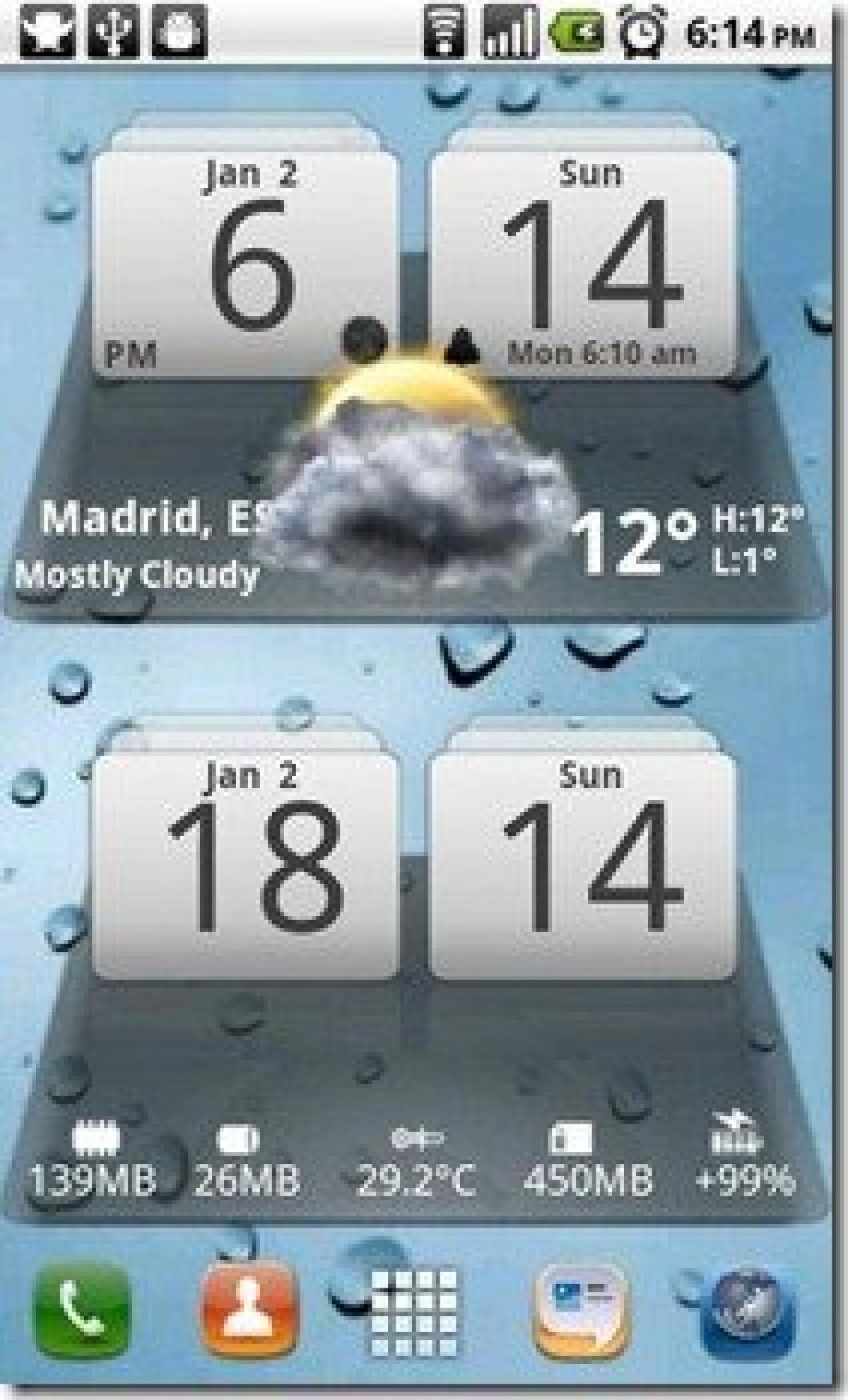 MIUI Digital Clock: nuovo widget disponibile sul Market Android - 