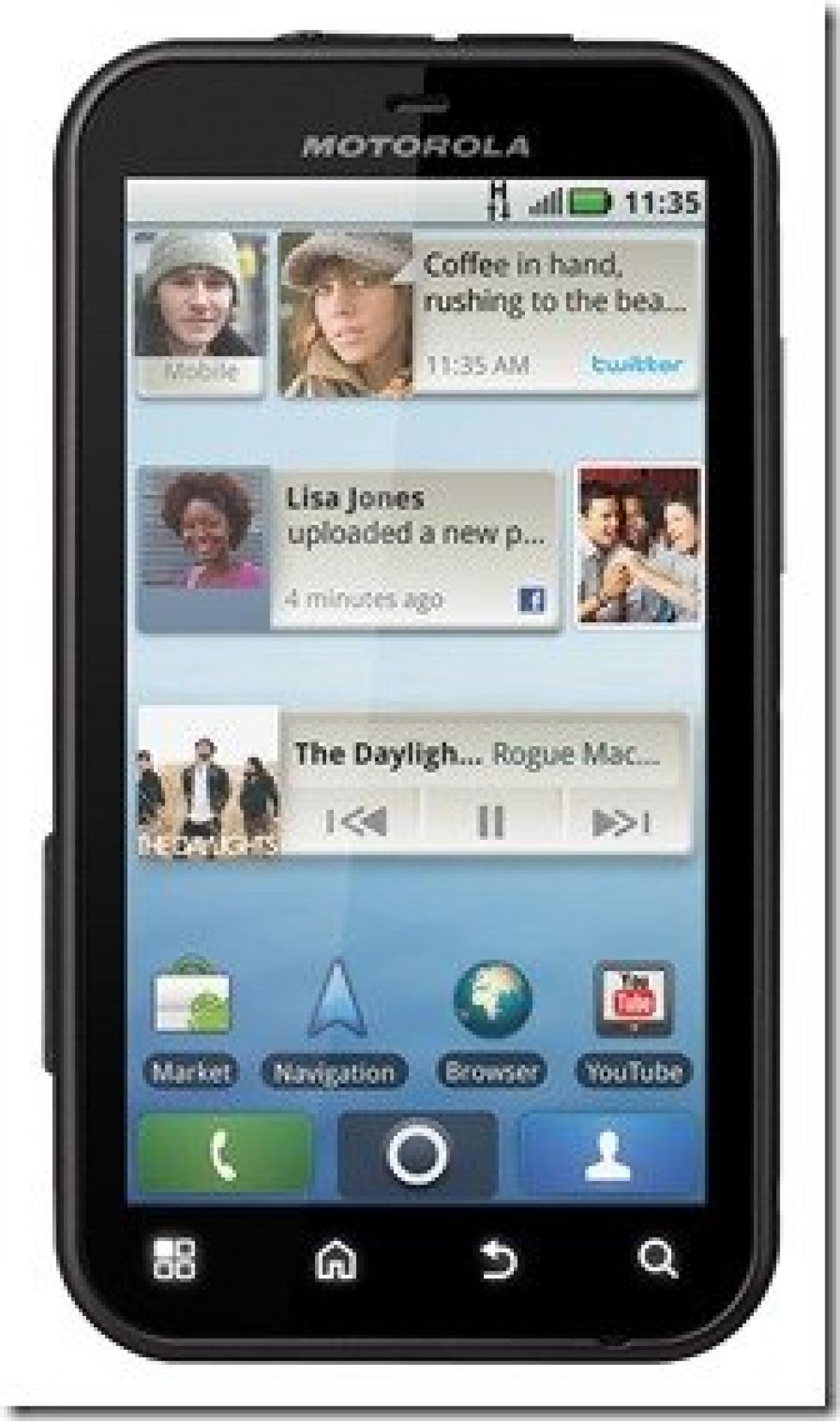 Motorola presenta MB525: foto, caratteristiche, scheda tecnica e comunicato stampa - 