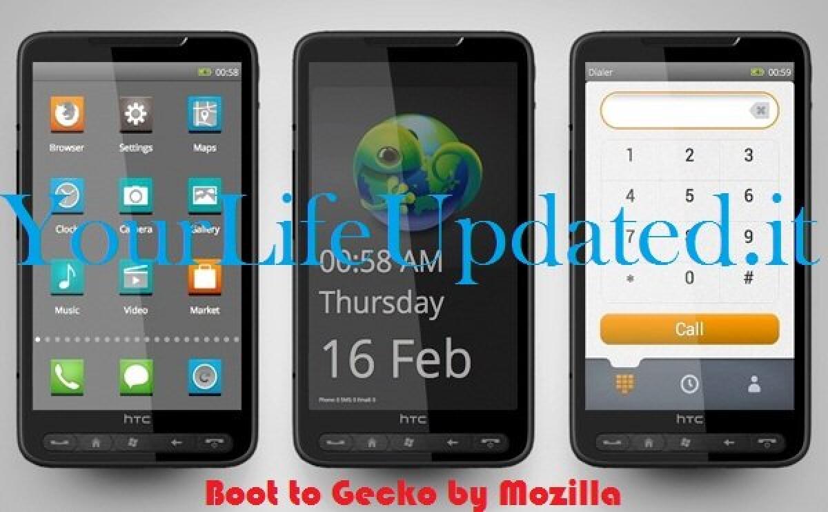 Boot to Gecko OS Mobile Open Source by Mozilla [MWC 2012] - 