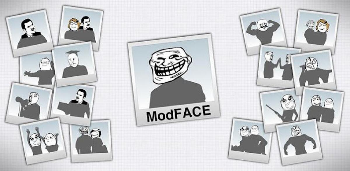 ModFace: divertiti a scattare le foto con le Trollface - 