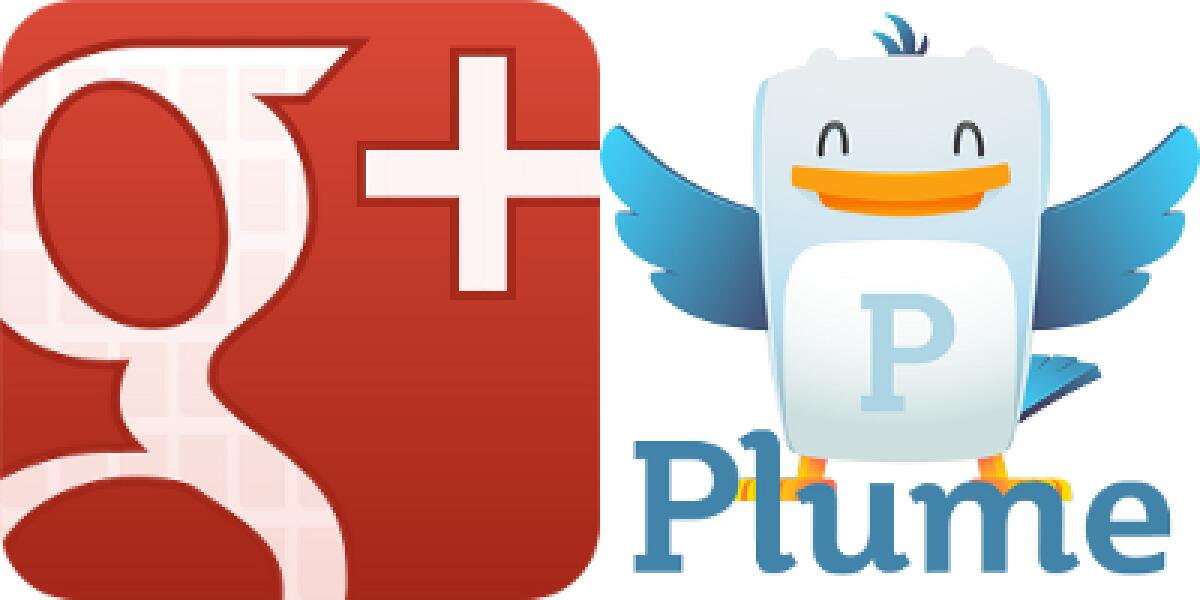Due applicazioni Android a confronto: Google+ e Plume - 