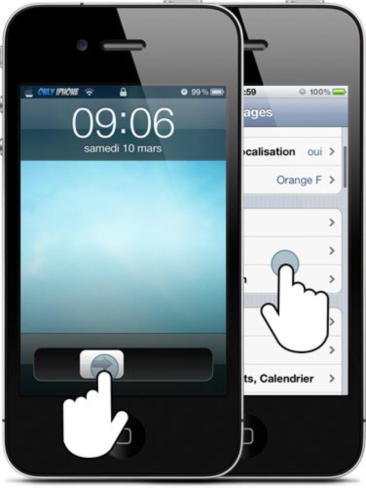 Indicatori di pressione sullo schermo con il tweak TouchPosé. [CYDIA] - 