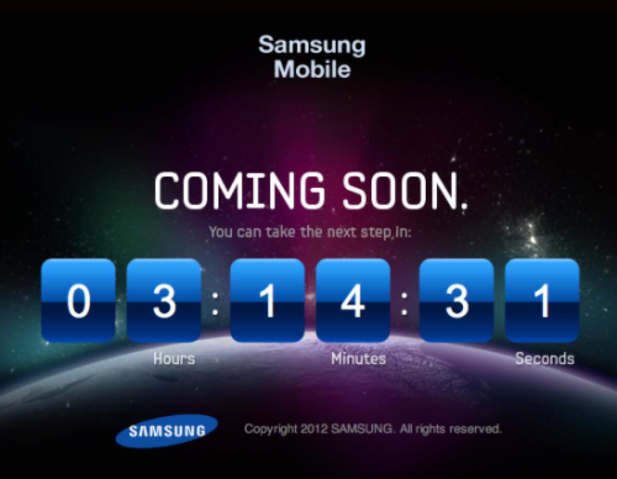 Samsung Galaxy SIII: primi video teaser in attesa della presentazione - 