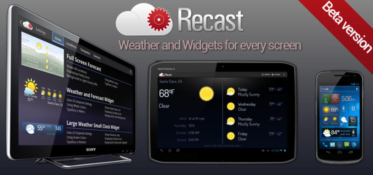 Recast: Widget Meteo Personalizzabile [Android App APK] - 