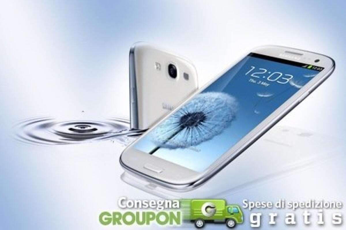 Samsung Galaxy S 3 a 540€ su Groupon - 