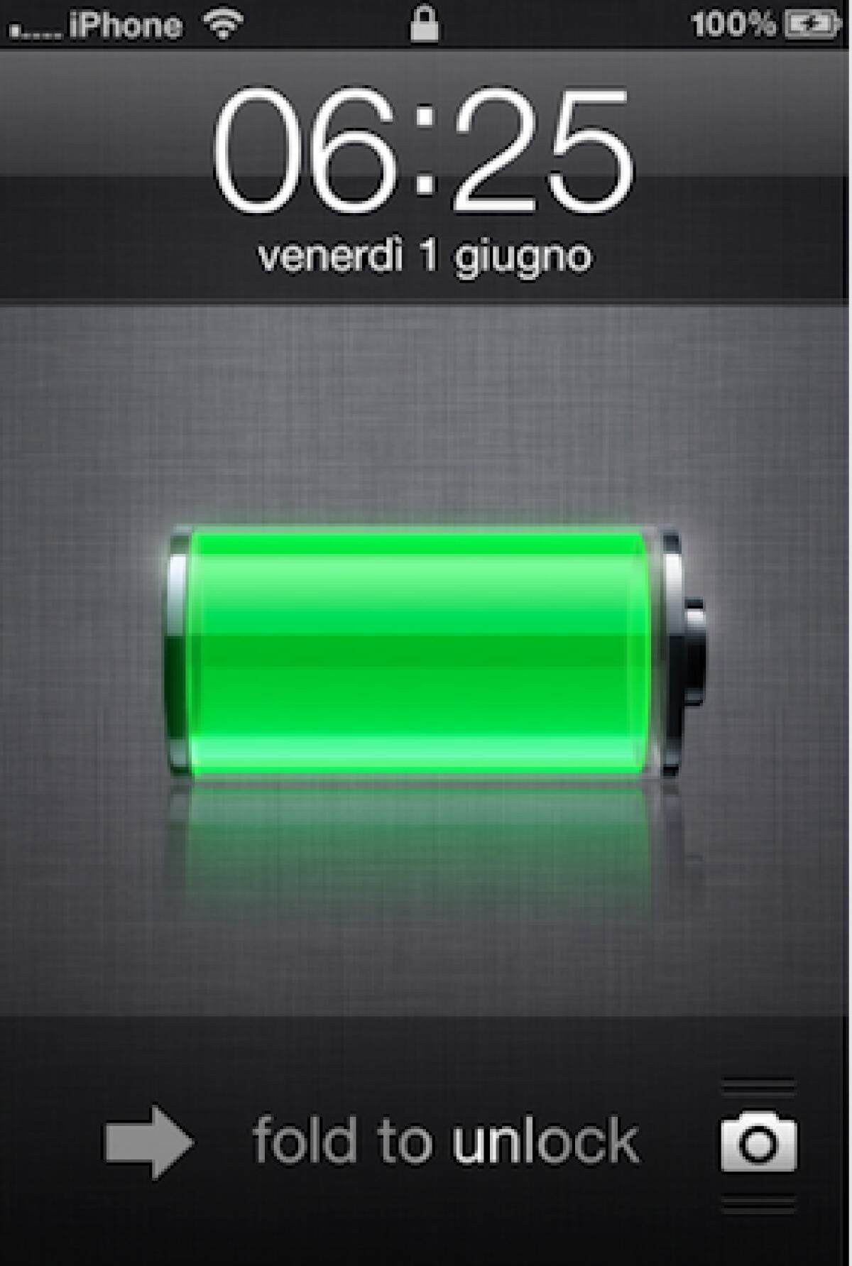 Modificare l'icona della batteria in ricarica nella LockScreen - 