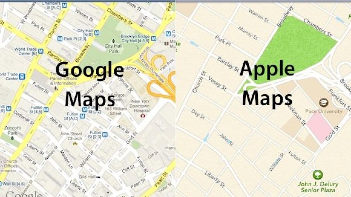 Meglio Google Maps o le Mappe di Apple? - 