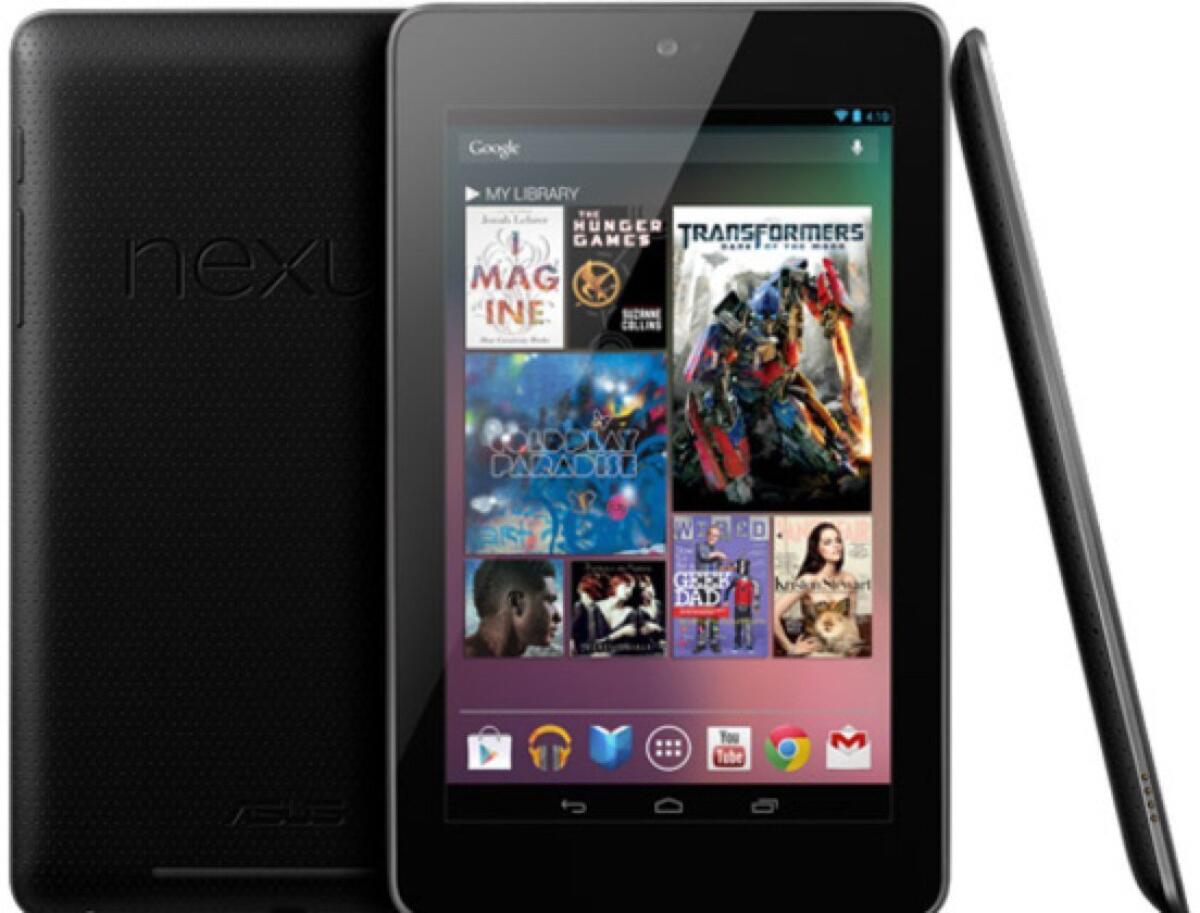 Asus presenta il Google Nexus 7, tablet con Android Jelly Bean 4.1 - 