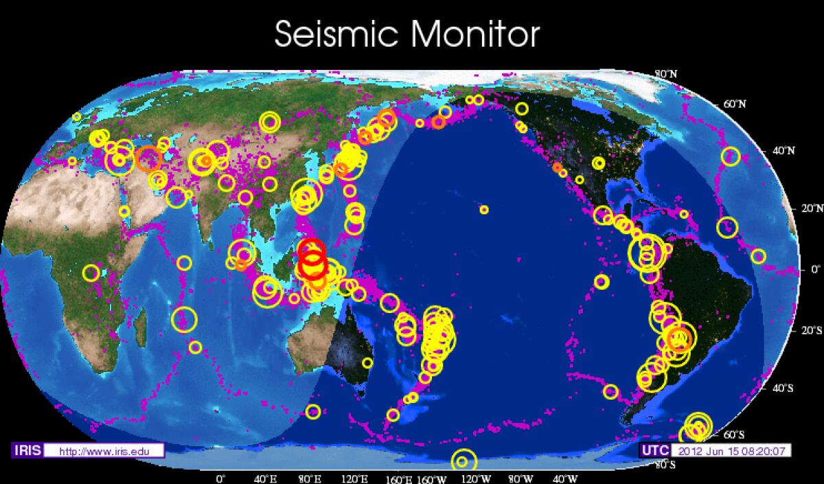 Due ottimi siti per monitorare in tempo reale i terremoti nel mondo - 