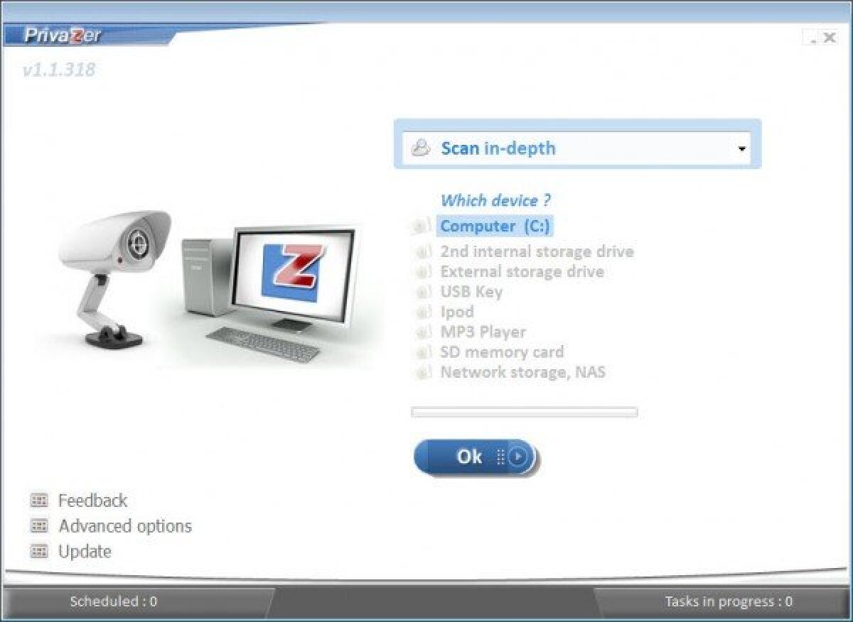 PrivaZer, rimuovere ogni traccia di utilizzo di Windows - 
