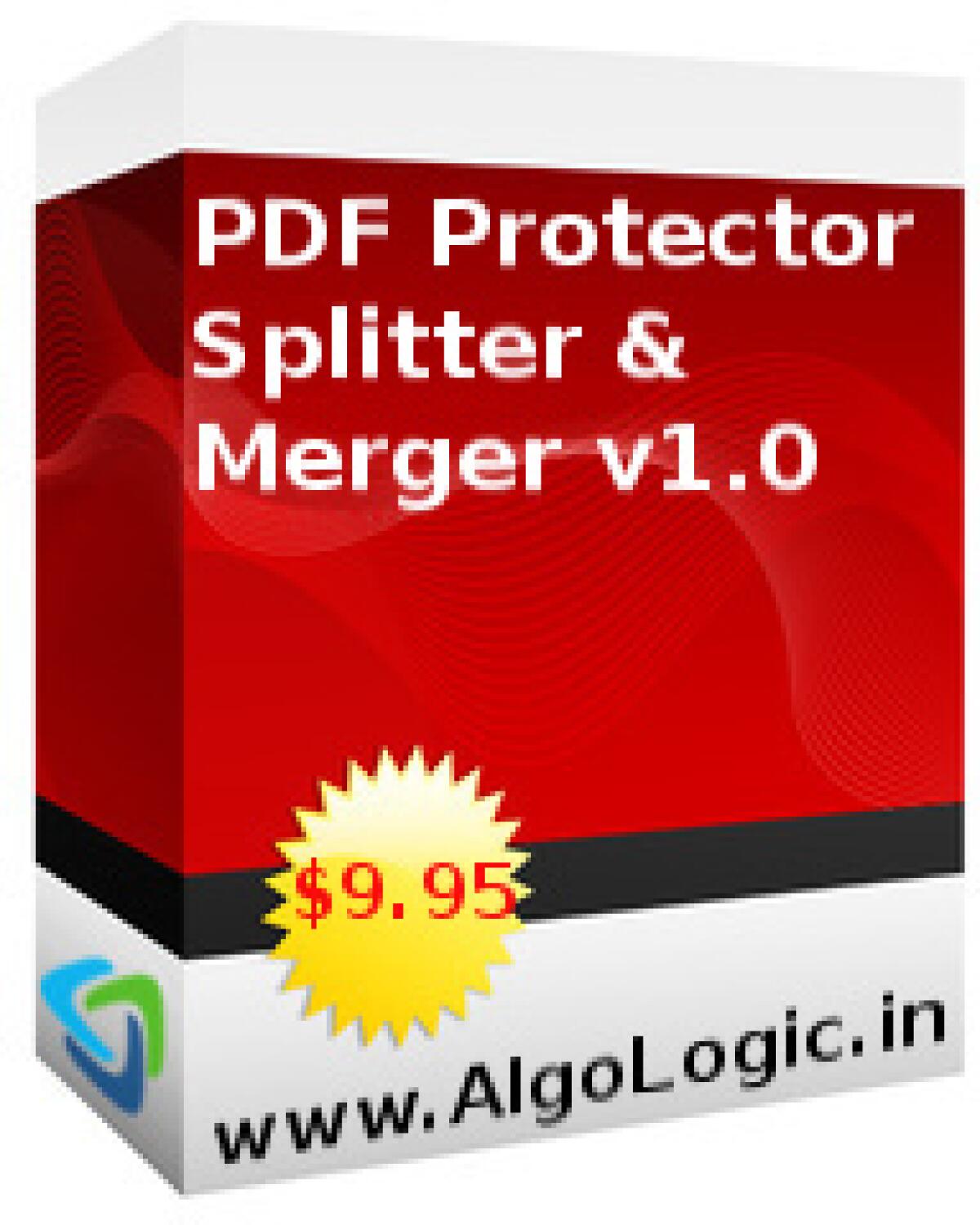 PDF Protector Splitter and Merger, suite per la modifica dei file pdf - Giveaway - 