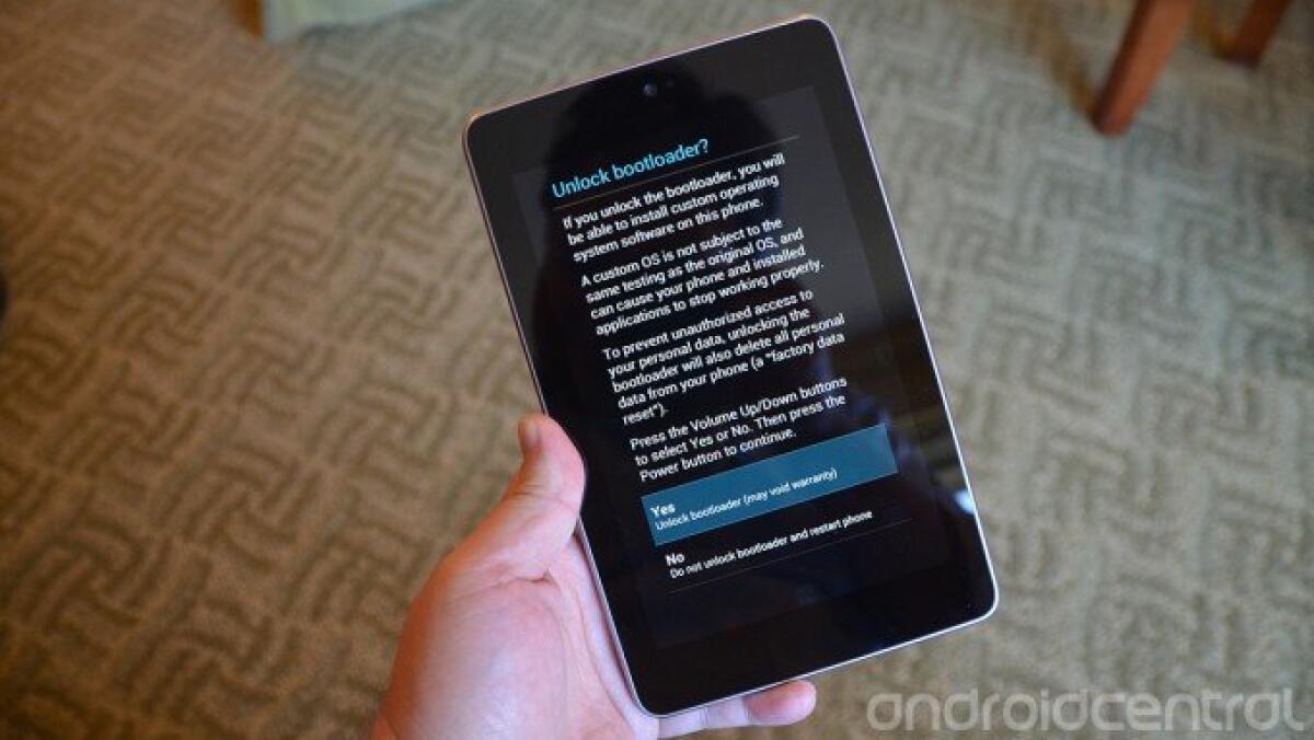 Sbloccare Bootloader Nexus 7 - 