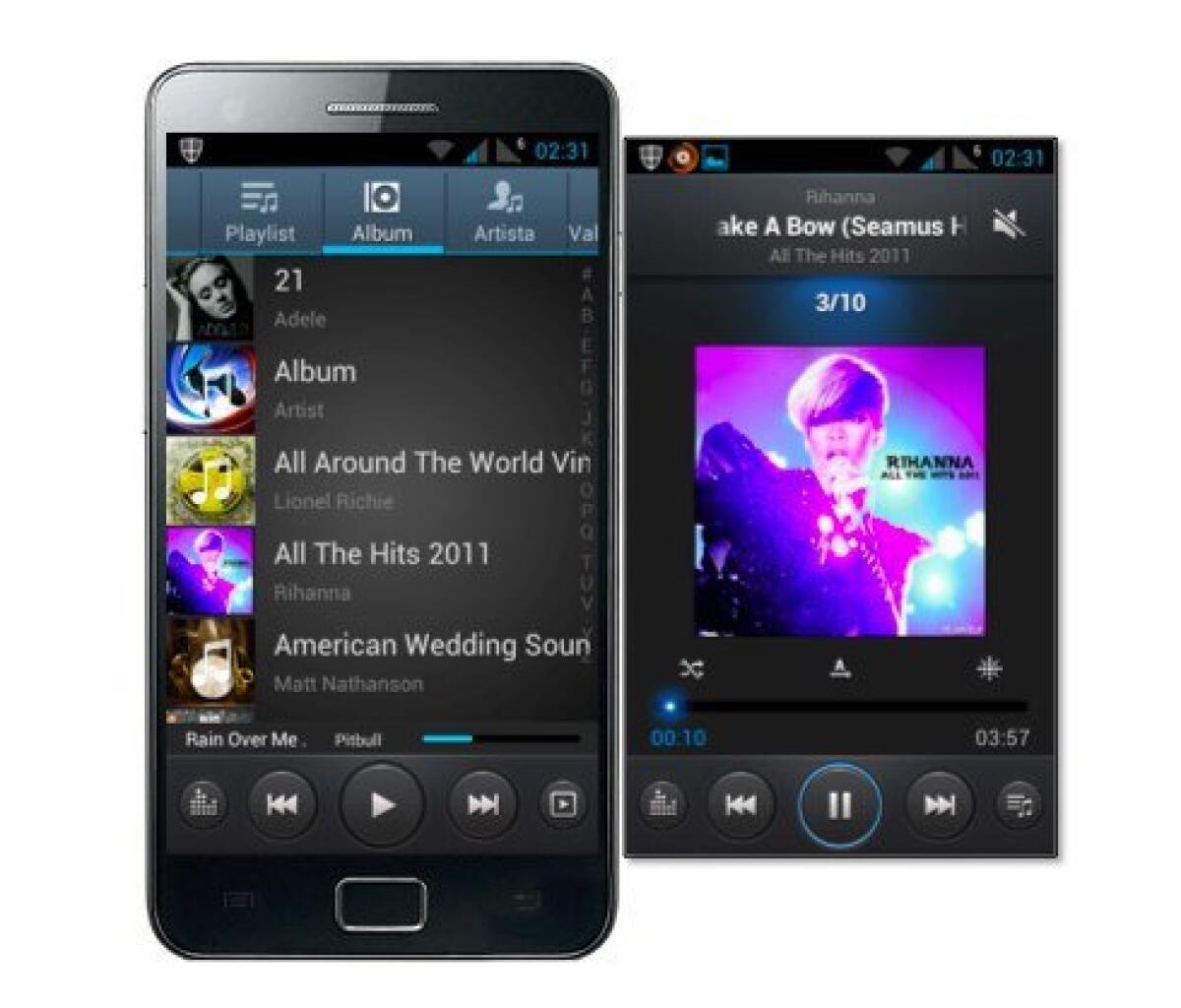 Player Musicale del Galaxy S3 su Galaxy S2 - 