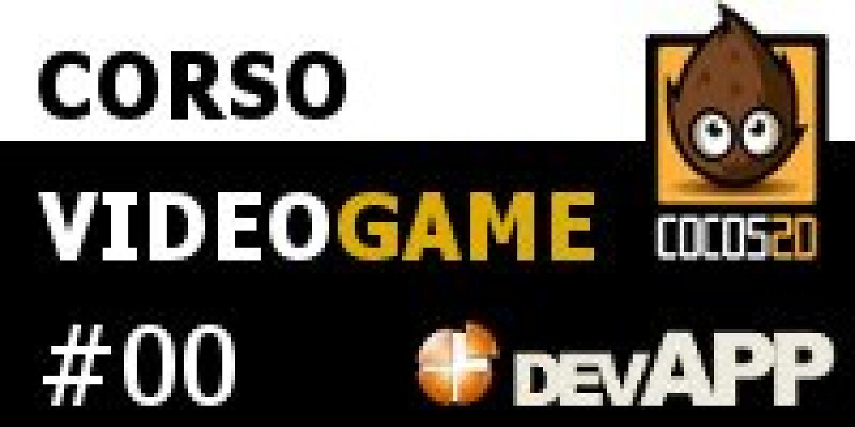 Corso di programmazione videogame con cocos2d #1 - 