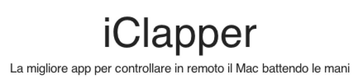 iClapper: come controllare un mac con il battito delle mani! - 