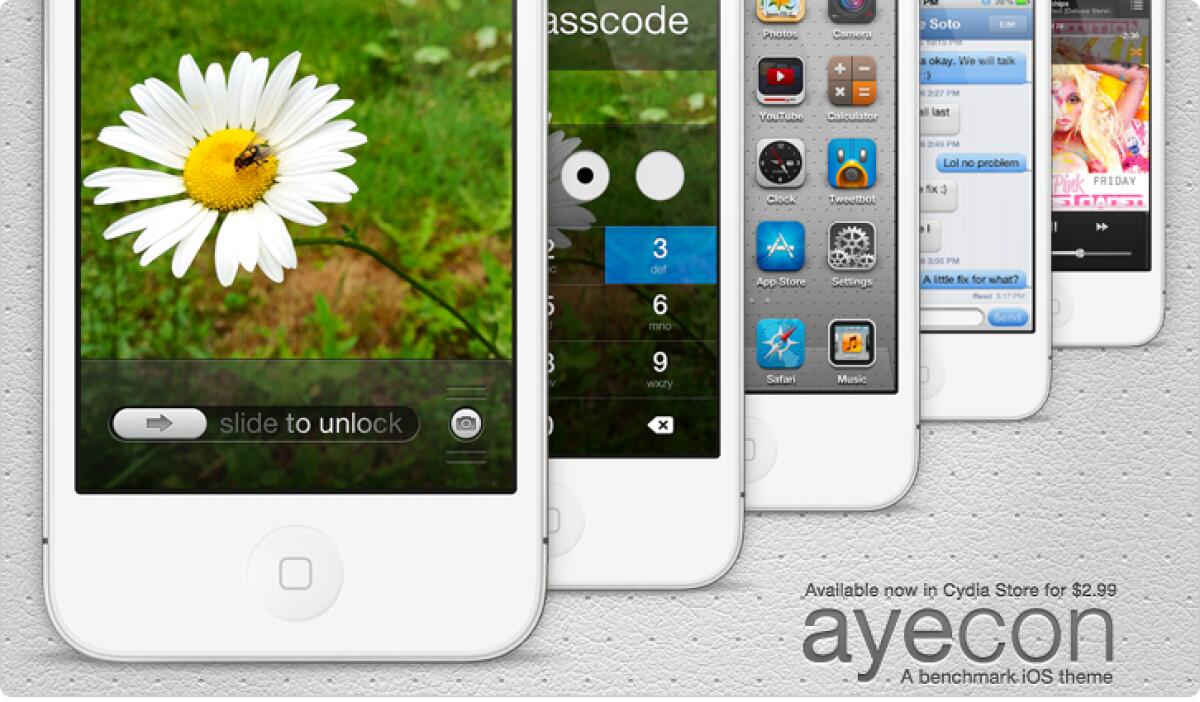 Ayecon: uno dei più completi temi per display retina. [CYDIA] - 