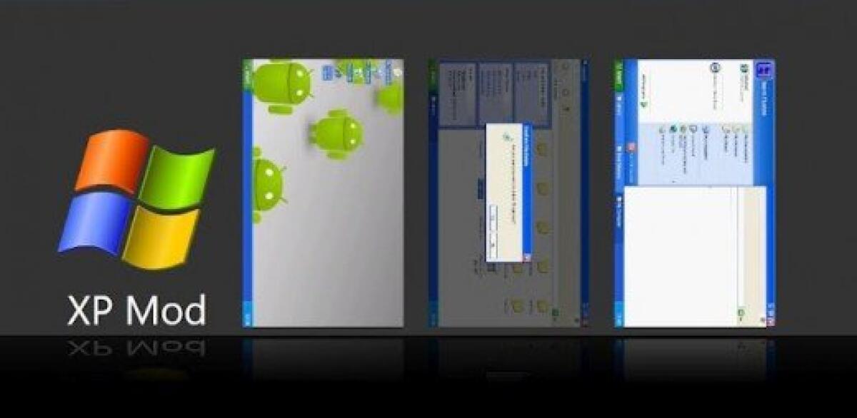 Trasformare Android in Windows XP con un tema - 