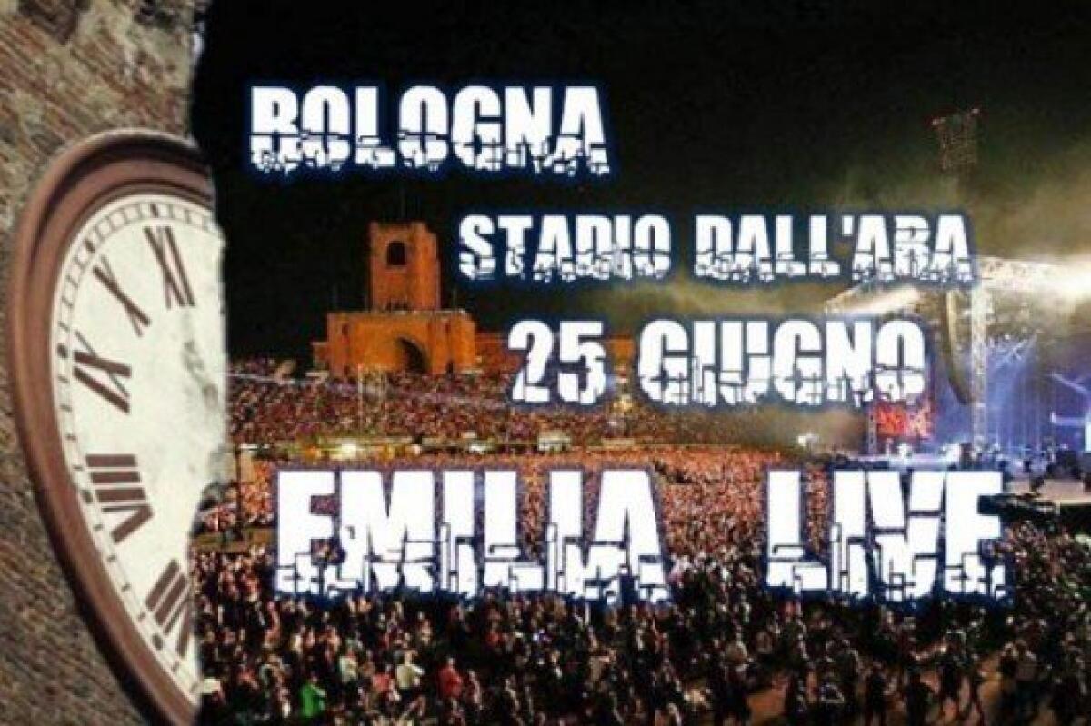 PURO vi invita al “Concerto per l’Emilia” che si terrà presso lo stadio Dall’Ara il 25 Giugno - 