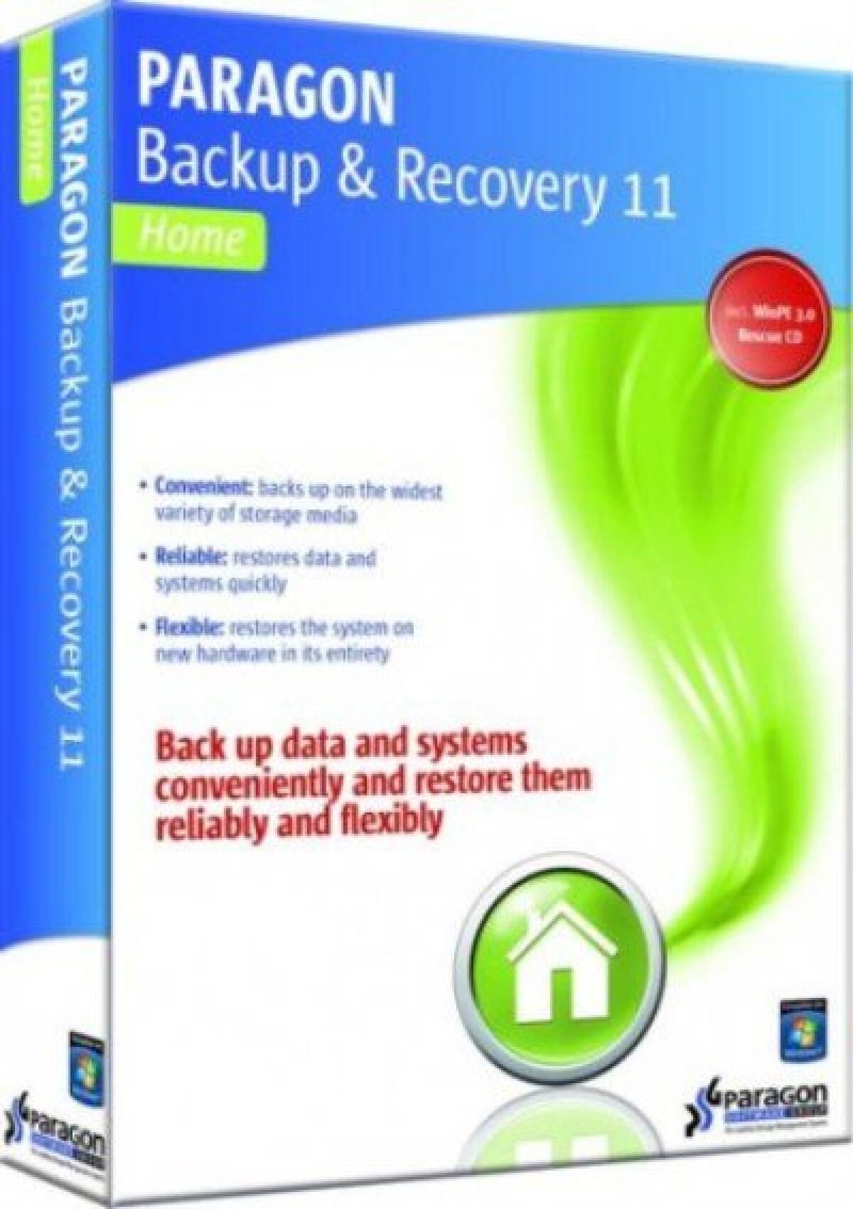Paragon Backup and Recovery 11, backup ed il ripristino dei dati - Giveaway - 