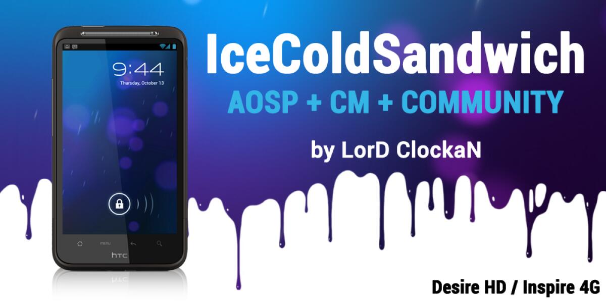 Migliori ROM per HTC Desire HD: IceColdSandwich ICS Veloce e Fluida - 