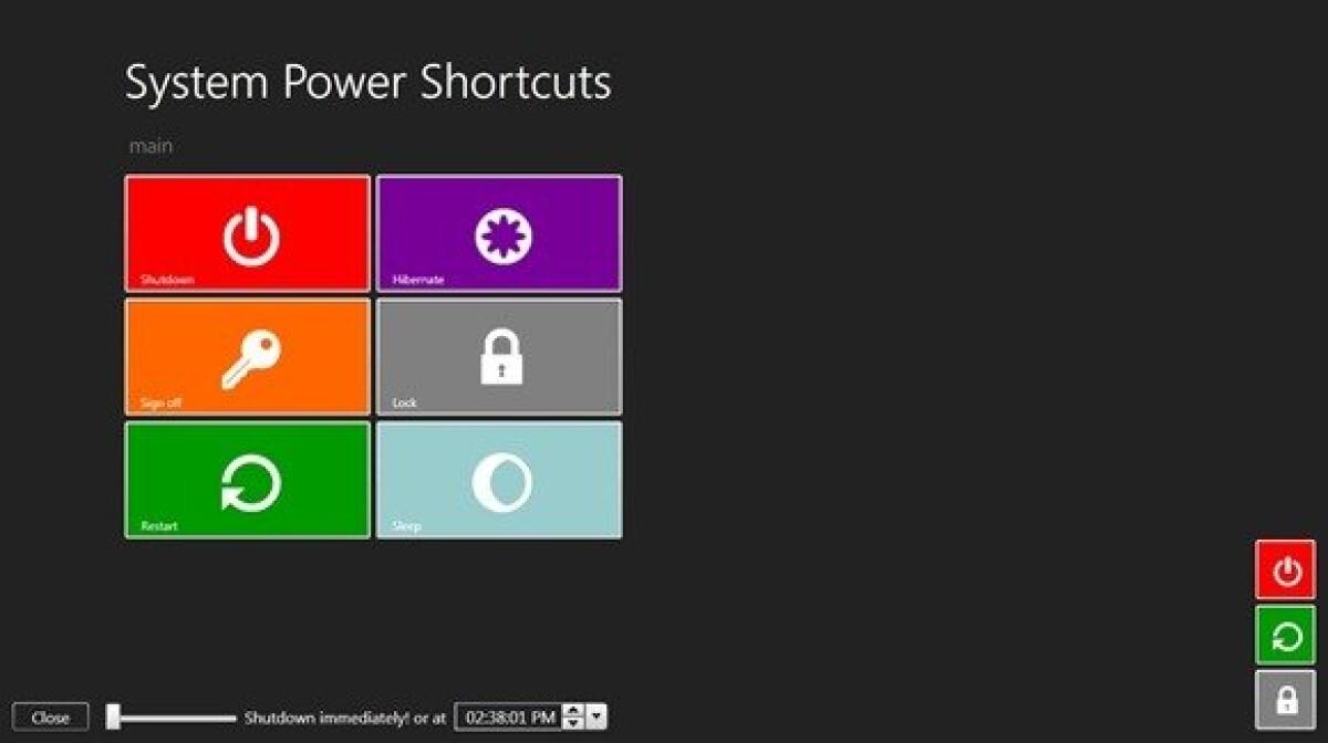 Aggiungere le icone Spegni, Riavvia e Log Off su Windows 8 nel modo più semplice possibile - 