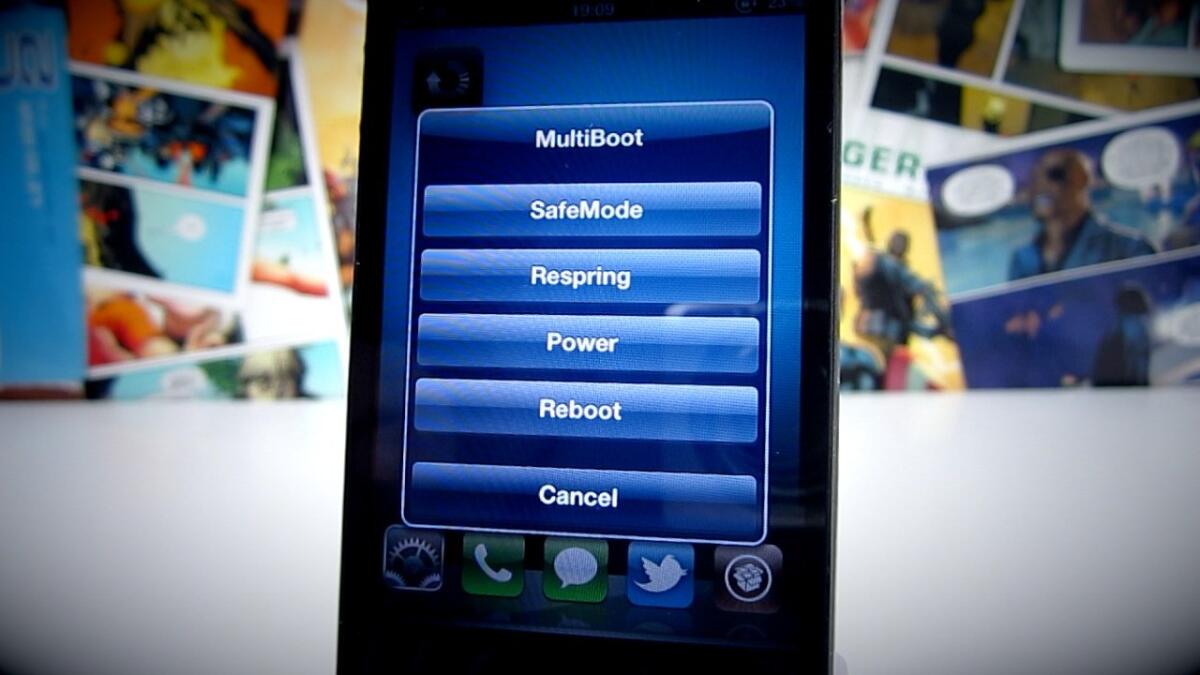 MultiBoot: respring, riavvio, modalità provvisoria e spegnimento veloce su iPhone [Cydia] - 
