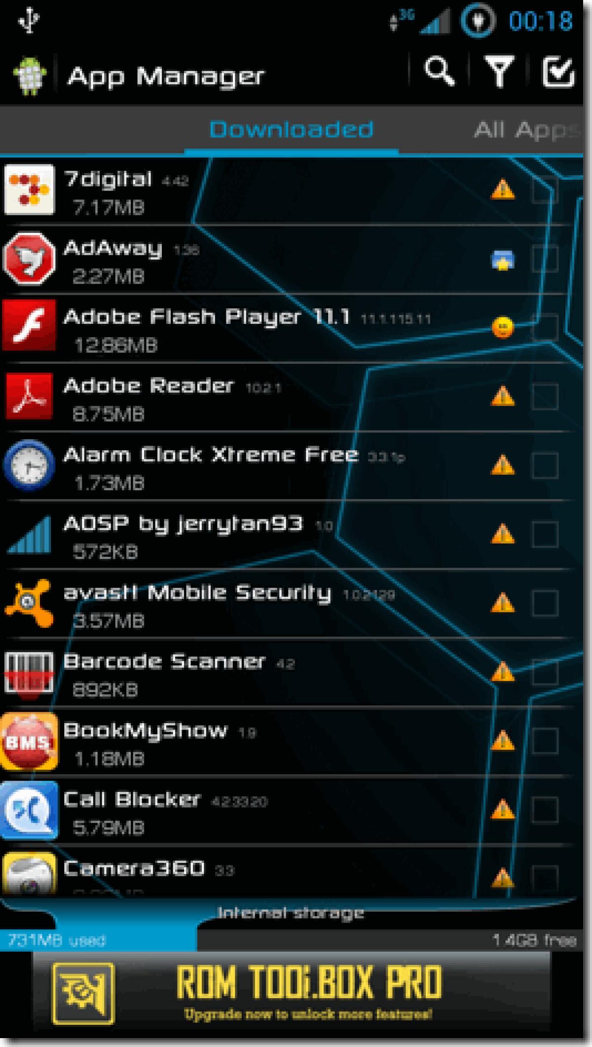 ROM Toolbox Lite, un must-have per chi ha uno smartphone Android con Root - 