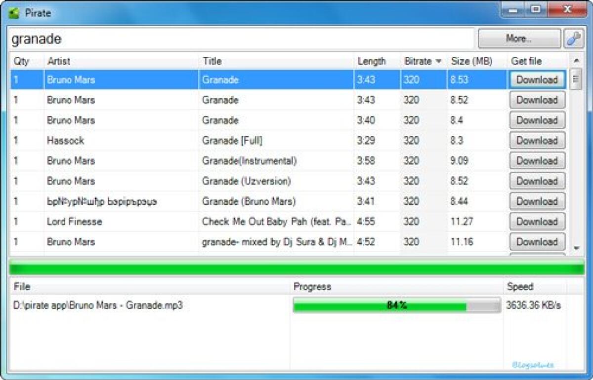 Pirate: il miglior programma per scaricare musica, canzoni ed MP3 Gratis da Internet - 