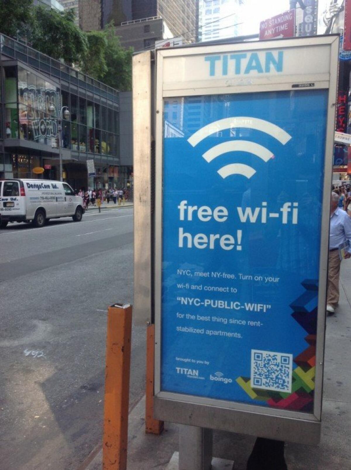 A New York Hotspot WiFi al posto dei telefoni pubblici, e in Italia? - 