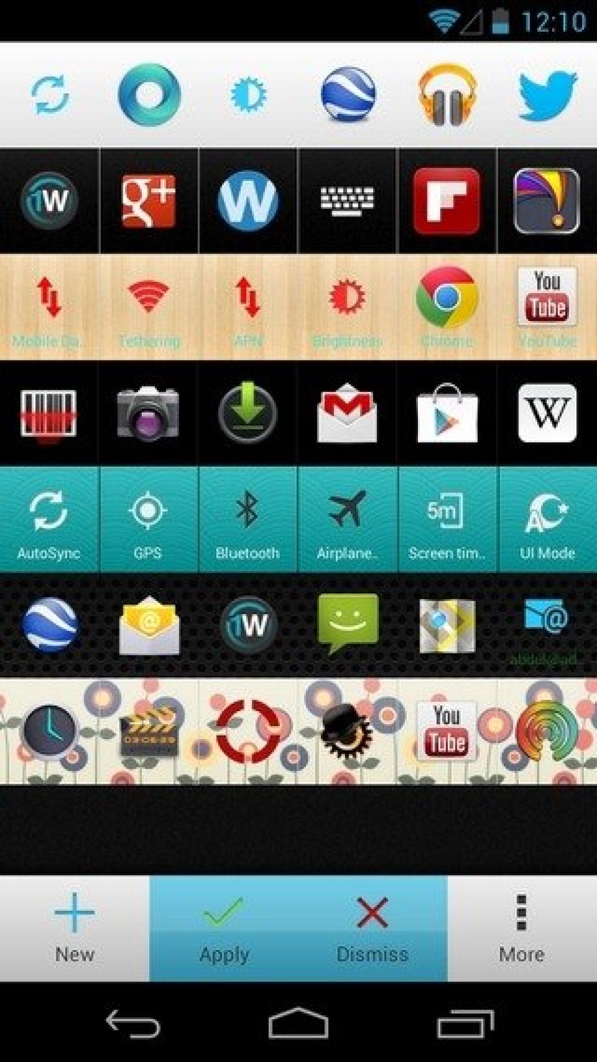 1Tap Quick Bar: Personalizza la Barra Notifiche anche con App - 