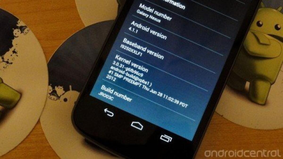 Download e installazione Android 4.1.1 su Samsung Galaxy Nexus - 