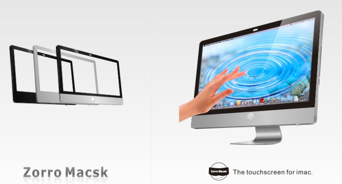 iMac Touchscreen ? Finalmente realtà con Zorro Macsk - 