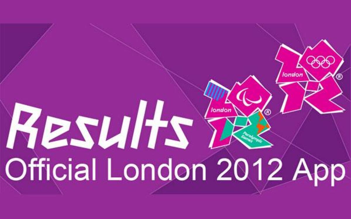Results London 2012 l'app ufficiale delle Olimpiadi - 
