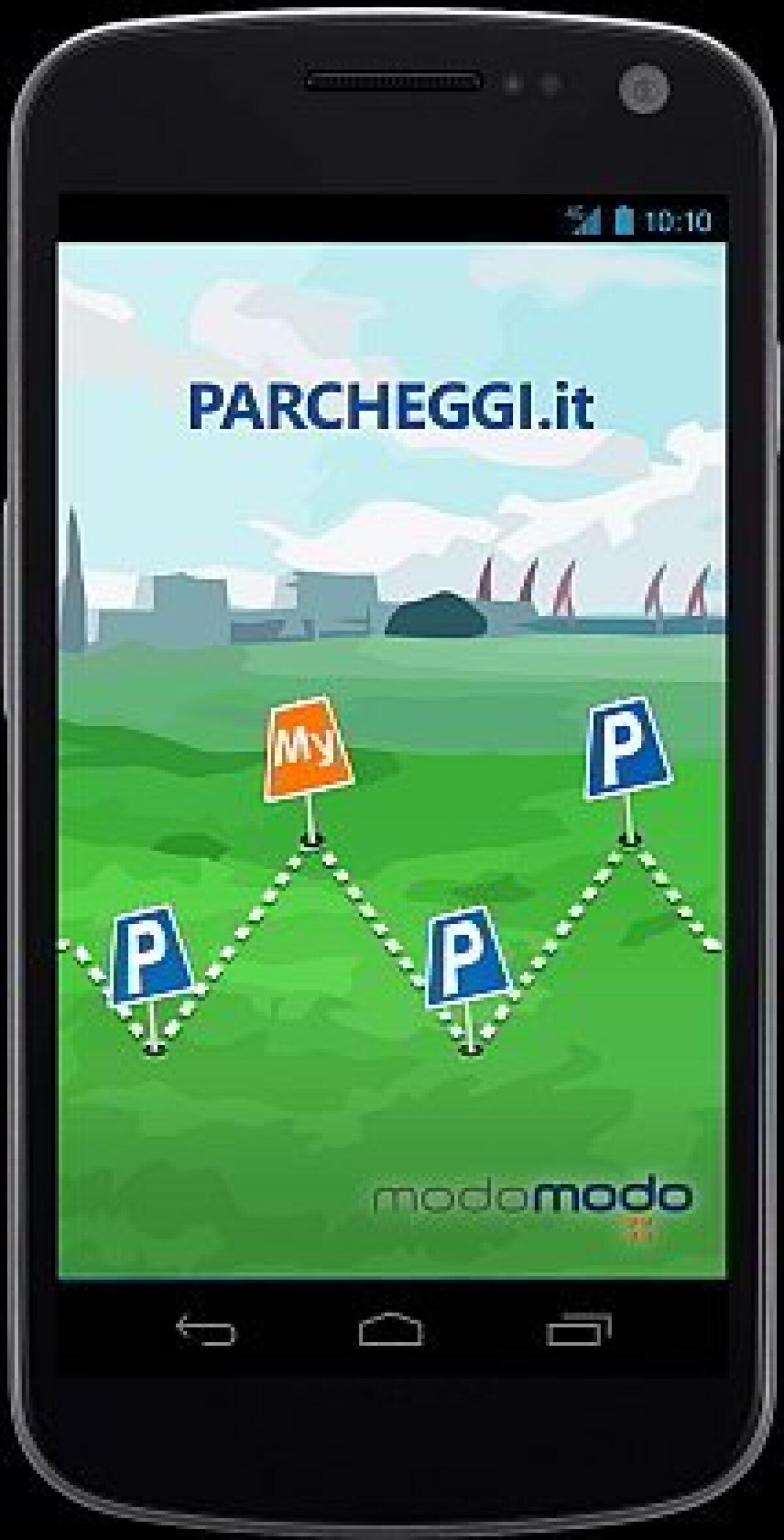 Pagare il parcheggio dell'auto con un'applicazione dedicata - 