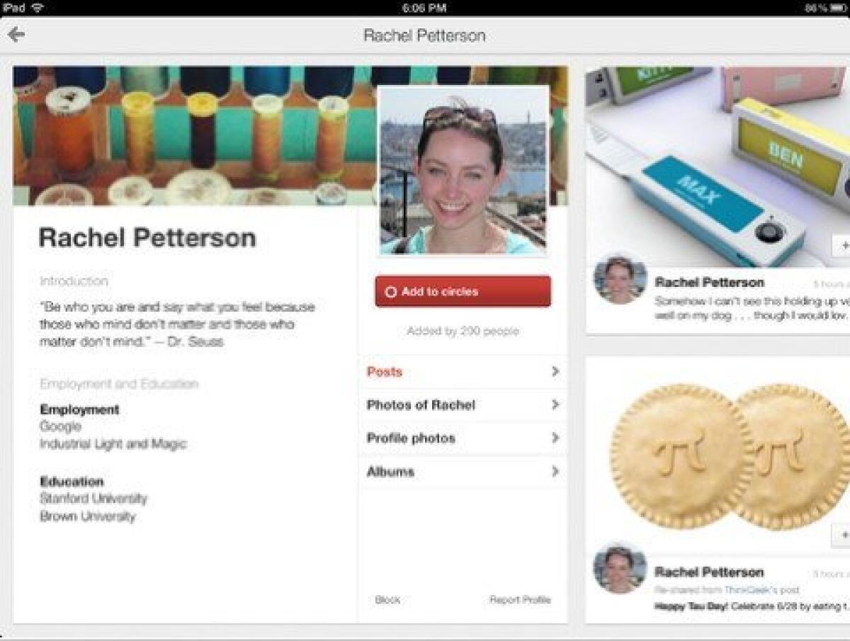 Finalmente Disponibile Google+ per iPad - 