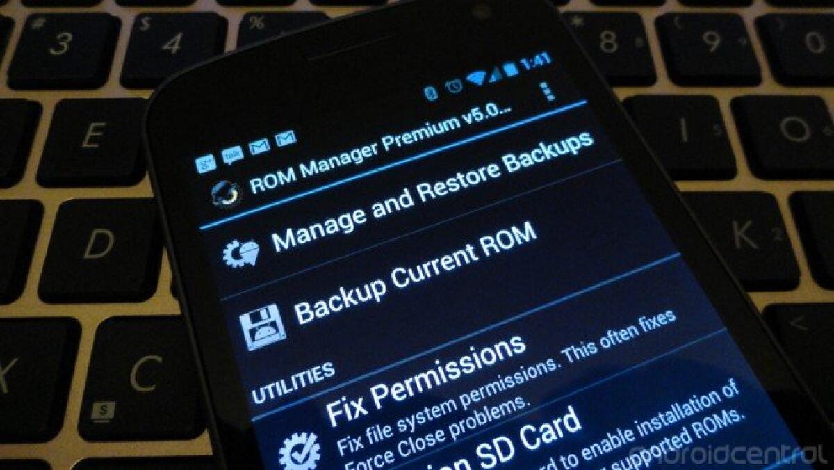 Download e Installazione ClockWorkMod Recovery 6 Touch e Normale per Galaxy Nexus - 