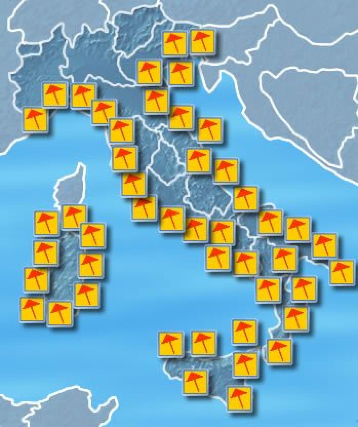 Spiagge Italia il motore di ricerca con più di 1300 spiagge  - 