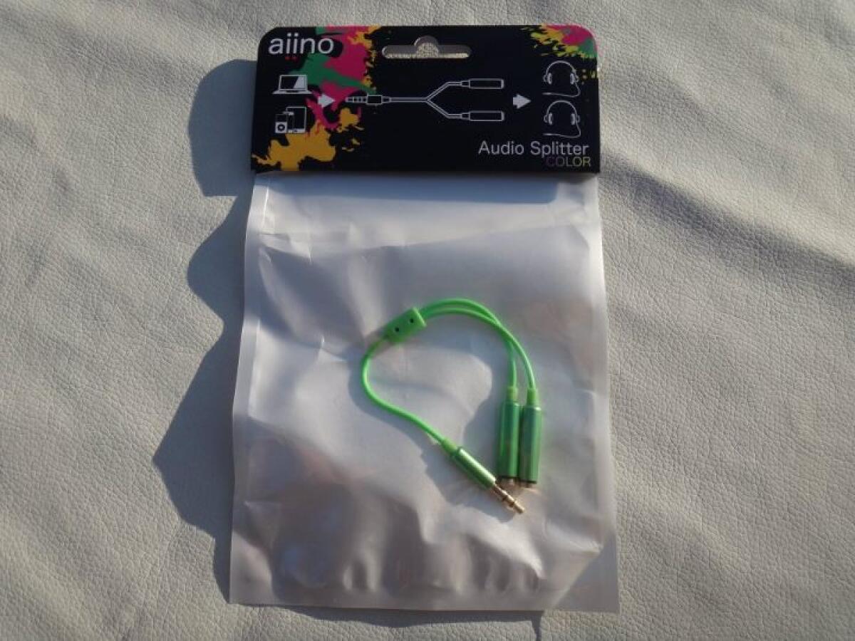 Recensione Aiino Audio Splitter Color: condividi la tua musica con chi vuoi - 