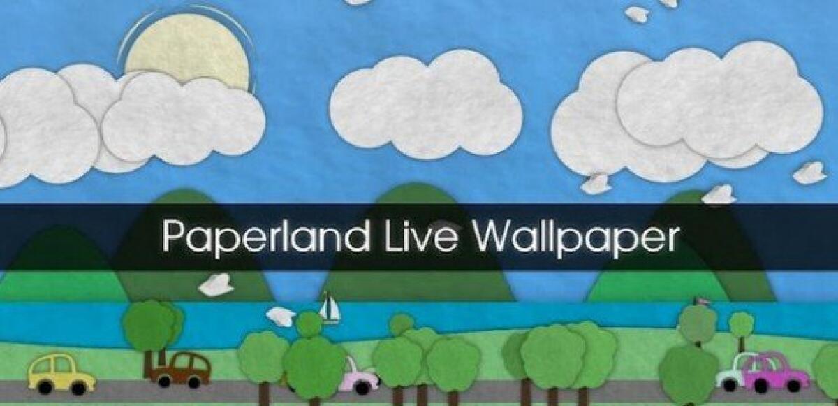 Migliori Live Wallpaper Android: Paperland - 