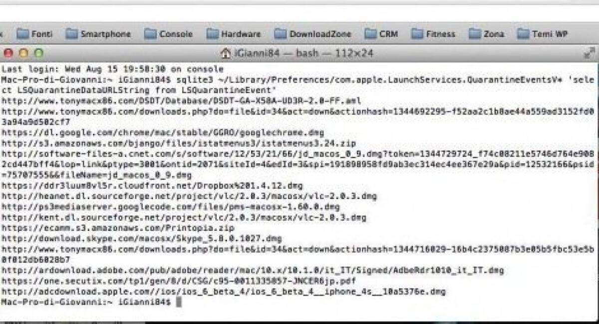 Come visualizzare tutti i Download effettuati sul tuo Mac! - 