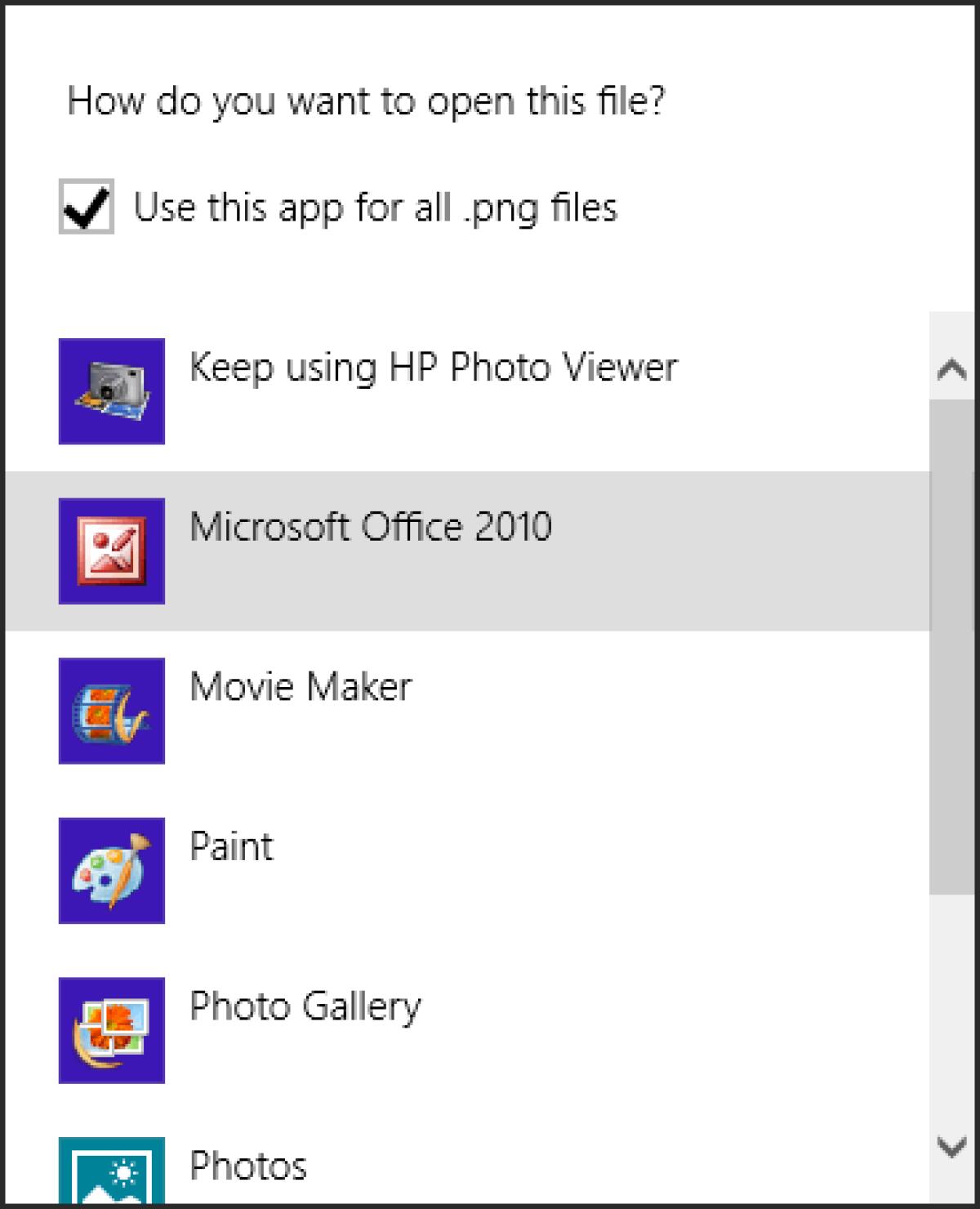Come cambiare i programmi di default su Windows 8 - 