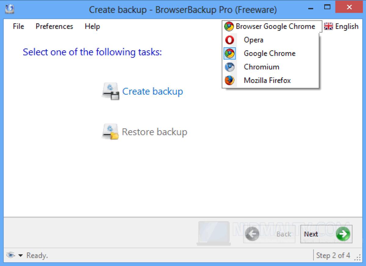 Come creare un backup completo del browser internet Firefox, Chrome, Opera - 