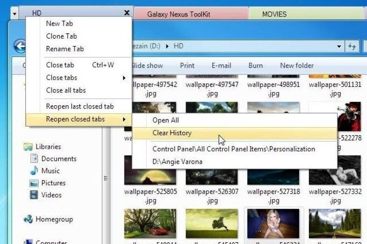 TabExplorer: Aggiungere la Navigazione a Schede anche su Windows Explorer - 